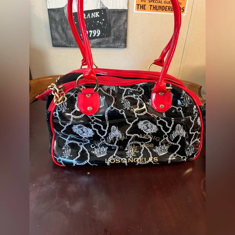 Ed Hardy small dog carrier